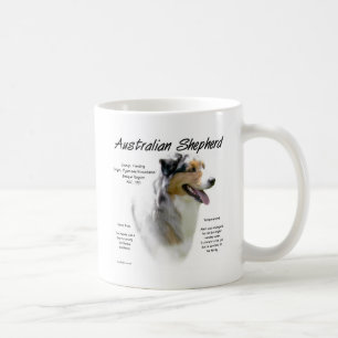 オーストラリアの羊飼いの歴史のデザイン コーヒーマグカップ
