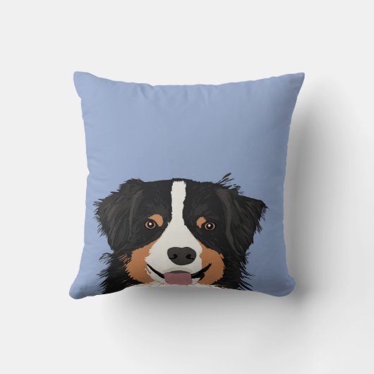 オーストラリアの羊飼いの犬が家の贈り物を育てる クッション (裏面)