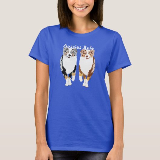 オーストラリアの羊飼いの規則 Tシャツ (正面)