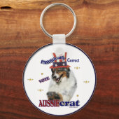 オーストラリアの羊飼いの贈り物 キーホルダー (正面)