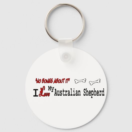 オーストラリアの羊飼いの贈り物 キーホルダー (正面)