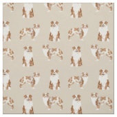 オーストラリアの羊飼いの赤いマール犬 ファブリック (見本)