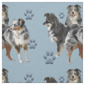 オーストラリアの羊飼いの青い織物 ファブリック (見本)