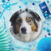 オーストラリアの羊飼いの青いmerle 3 ペーパープレート (パーティー)