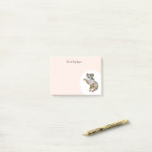 オーストラリアの羊飼いをパーソナライズ ポストイット (デスク上)