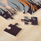 オーストラリアの羊飼いアットザトロピカルビーチ ジグソーパズル (側面)