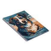 オーストラリアの羊飼いアットザトロピカルビーチ ノートブック (右側)