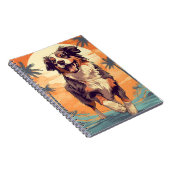 オーストラリアの羊飼いアットザトロピカルビーチ ノートブック (右側)