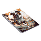 オーストラリアの羊飼いアットザトロピカルビーチ ノートブック (右側)