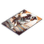 オーストラリアの羊飼いアットザトロピカルビーチ ノートブック (左側)