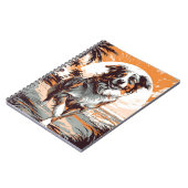 オーストラリアの羊飼いアットザトロピカルビーチ ノートブック (左側)