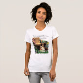オーストラリアの羊飼いアートギフト Tシャツ (正面フル)