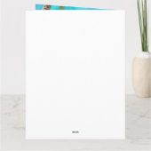 オーストラリアの羊飼いオンビーチ犬の恋人の夏のギフト カード (裏面)