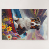 オーストラリアの羊飼いオン・パドル：風光明媚な冒険 ジグソーパズル (横)