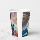 オーストラリアの羊飼いオン・パドル：風光明媚な冒険 紙コップ (左)