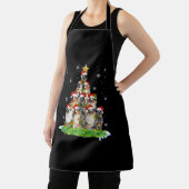 オーストラリアの羊飼いオーストラリアのクリスマスオーナメントツリー エプロン (インサイチュ)