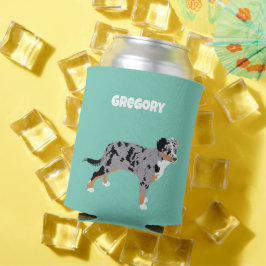 オーストラリアの羊飼いオーストラリア犬の袖 缶クーラー