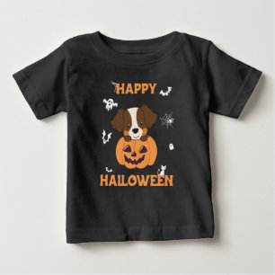 オーストラリアの羊飼いカボチャかわいい幸せ ベビーTシャツ
