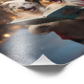 オーストラリアの羊飼いクリスマスカロリング フォトプリント (角)