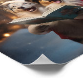 オーストラリアの羊飼いクリスマスカロリング ポスター (角)