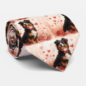 オーストラリアの羊飼いバラ – バレンタインデー ネクタイ (ロール)