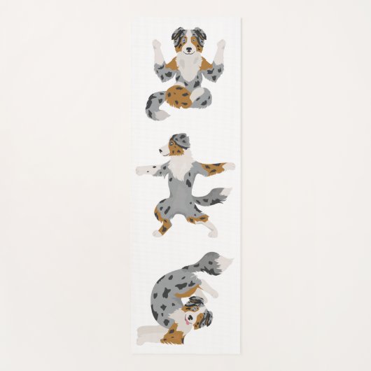 オーストラリアの羊飼いポーズヨガマット ヨガマット (正面)