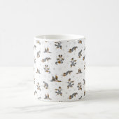 オーストラリアの羊飼いヨガマグ コーヒーマグカップ (中央)