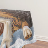 オーストラリアの羊飼い冬のワンダーランドクリスマス テーブルクロス (インサイチュ)