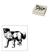 オーストラリアの羊飼い別名オーストラリアの犬の品種 ラバースタンプ (押印)