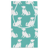 オーストラリアの羊飼い犬の子犬 スモールペーパーバッグ (裏面)