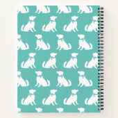 オーストラリアの羊飼い犬の子犬 ノートブック (裏面)