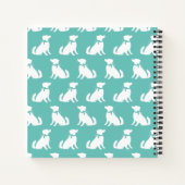 オーストラリアの羊飼い犬の子犬 ノートブック (裏面)