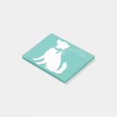 オーストラリアの羊飼い犬の子犬 ポストイット (アングル)