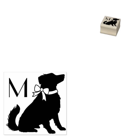 オーストラリアの羊飼い犬の子犬 ラバースタンプ (押印)