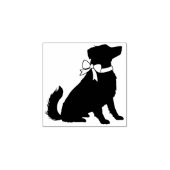 オーストラリアの羊飼い犬の子犬 ラバースタンプ (インプリント)