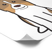 オーストラリアの羊飼い犬の漫画 ポスター (角)