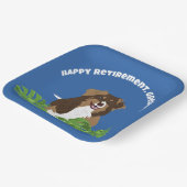 オーストラリアの羊飼い犬の熱帯離れ ペーパープレート (傾斜あり)