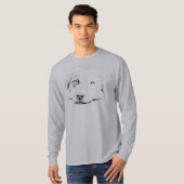 オーストラリアの羊飼い犬の芸術 Tシャツ (正面フル)