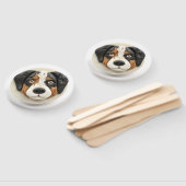 オーストラリアの羊飼い犬インスパイア3D ハンドファン (組立なし)