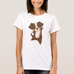 オーストラリアの羊飼い犬動物愛好家 Tシャツ