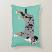 オーストラリアの羊飼い犬 アクセントクッション (正面(垂直))