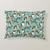 オーストラリアの羊飼い犬 アクセントクッション (裏面)