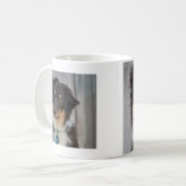 オーストラリアの羊飼い犬 コーヒーマグカップ (正面左)