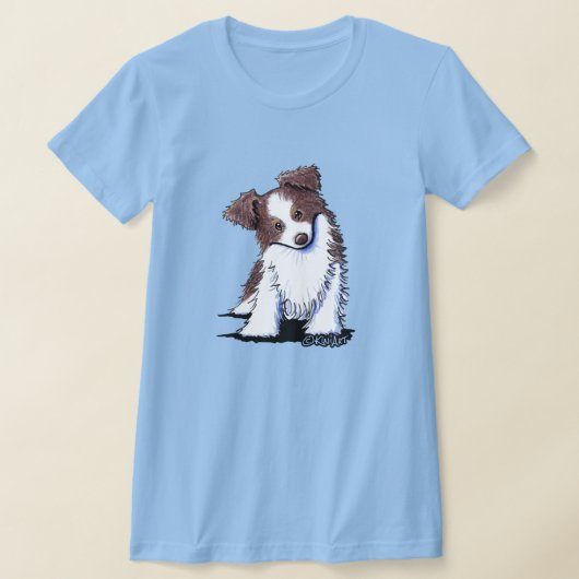 オーストラリアの羊飼い犬 Tシャツ (レイダウン)