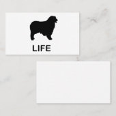 オーストラリアの羊飼い生活 名刺 (正面/裏面)