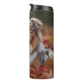 オーストラリアの羊飼い紅葉秋インスパイア タンブラー (回転右)