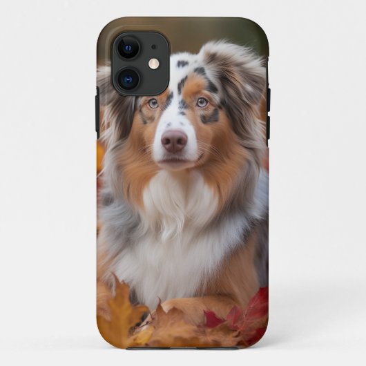 オーストラリアの羊飼い紅葉秋インスパイア Case-Mate iPhoneケース (裏面)