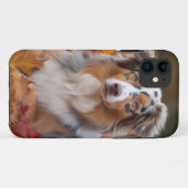 オーストラリアの羊飼い紅葉秋インスパイア Case-Mate iPhoneケース (裏面(横))