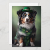 オーストラリアの羊飼い聖パトリック シーズンカード (正面/裏面)