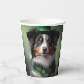 オーストラリアの羊飼い聖パトリック 紙コップ (裏面)